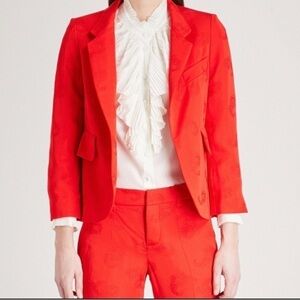 Zadig & Voltaire Verys Jac Paisley Blazer, Size M/38